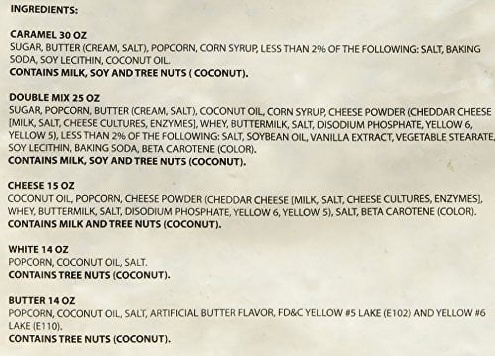 Mike's Popcorn, White, 14.0 Ounce