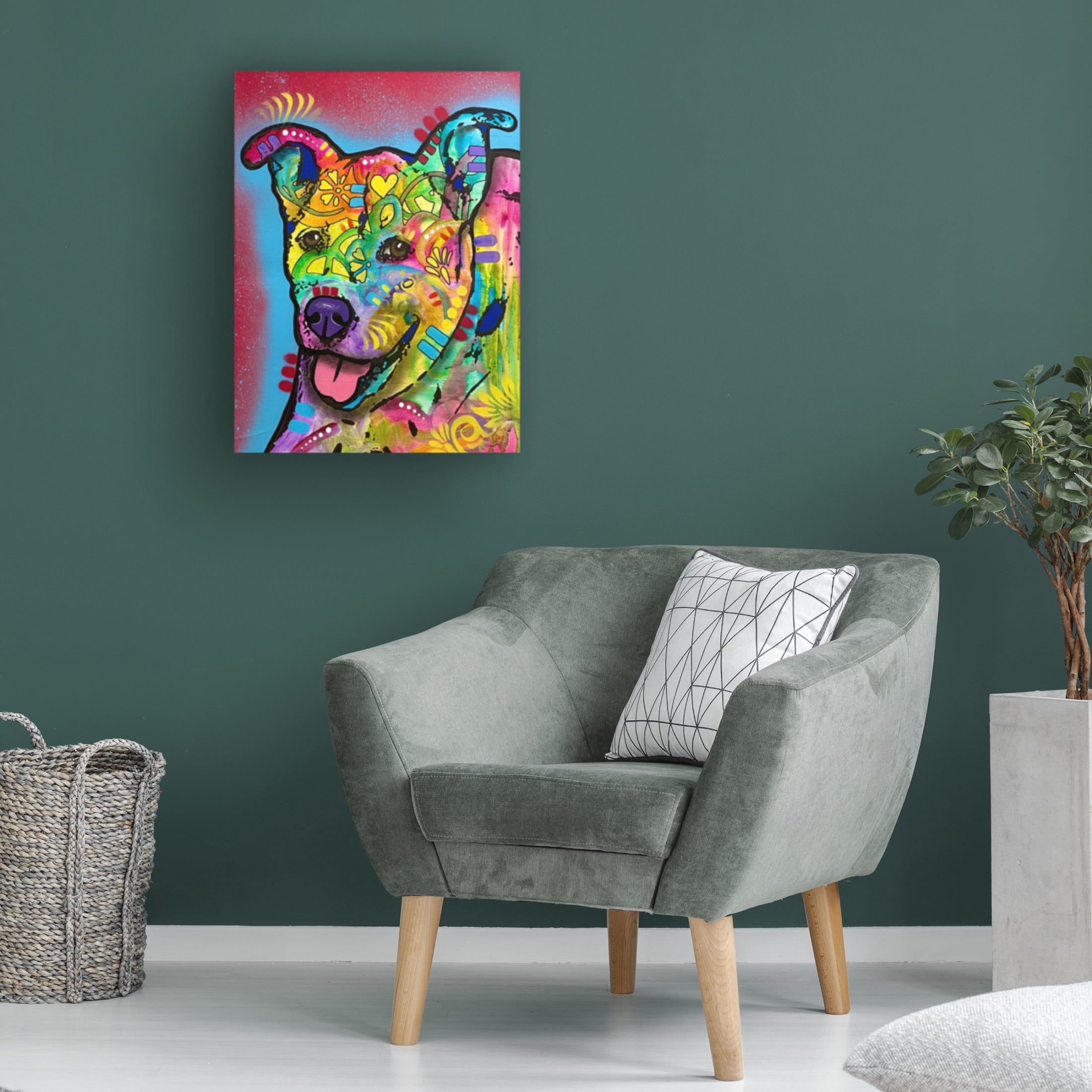Canvas Wall Art - Dean Russo 'Awwww Yeah' Wall Art for Living Room, Bedroom, or Office Décor by Trademark Fine Art - 18 x 24 Inches