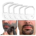 thumbnail image 1 of Beard Shaper Goatee Mustache Grooming Tool Face Hair Styling Template for Man 5 PCS/Set, Salon Mustache Beard Styling Template, 1 of 4