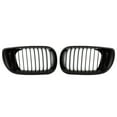 thumbnail image 1 of Unique Bargains Matte Black Front Hood Kidney Grille Grill For 02-05 BMW E46 4 Door Sedan 318i 320i 323i 328i, 1 of 7