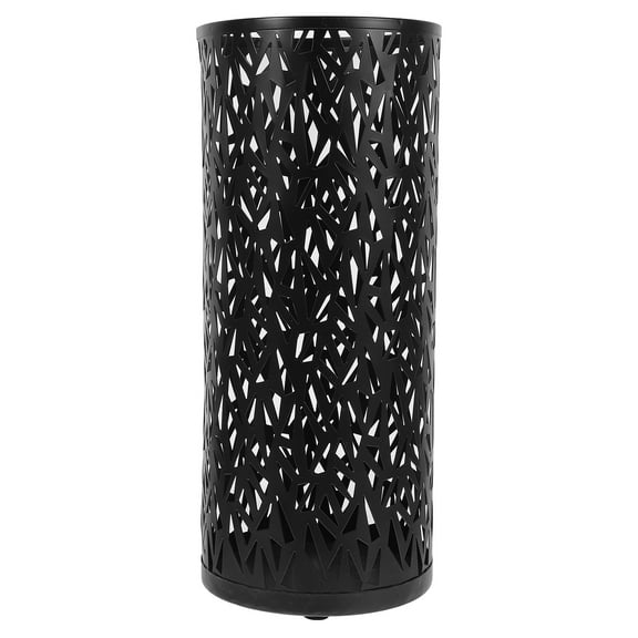 FRCOLOR Wet Umbrella Stand Dried Flower Bucket Travel 35.00X15.00X15.00CM Black