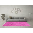 thumbnail image 3 of Ahgly Company Indoor Rectangle Abstract Pink Modern Area Rugs, 2' x 4', 3 of 4