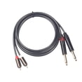 thumbnail image 1 of Extension Cable Audio Player Cable estéreo Multifunción RCA a Audio de guitarra de cable RCA para amplificador de mezcladores , 3m, 1 of 8
