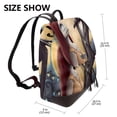 thumbnail image 2 of Goofa The Nightmare Before Christmas Pattern Leather Backpack Purse for Women Fashion Multipurpose Design Handbag Ladies Shoulder Bags Travel Backpack, 2 of 4