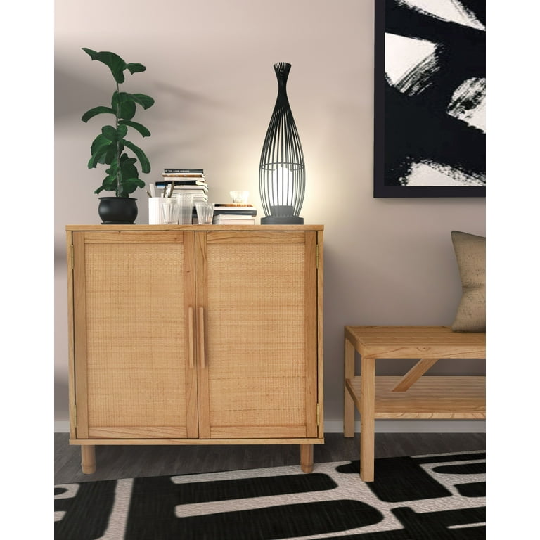 Delancey 2 door accent cabinet black deals