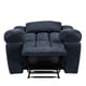 thumbnail image 3 of Sillón Reclinable Mecedora TRINITY Rexons 1 Plaza Azul Noche, 3 of 8