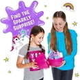 thumbnail image 6 of GirlZone Unicorn Egg Sparkly Surprise Slime Kit for Kids, Everything in One Egg to Create Lots of Different Slimes! Great Gift for Girls, Easter Gift, 6 of 8