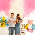 thumbnail image 2 of Gender Reveal Confeti Cannon PrimePure Pink, paquete de 2, 2 of 9