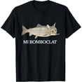 thumbnail image 1 of Bomboclat Fish Cat Meme Mi Bomboclat Silly Stupid Brainrot Camiseta, 1 of 2