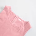 thumbnail image 6 of Wdgfv Girls Summer Dresses Casual Comfortable Flutter Sleeve Striped Round Neck Belted Toddler Kids Dress Age 3-7 Navy 5-6 Years, 6 of 9