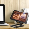 thumbnail image 3 of Folding Universal Mobile Phone Tablet Desk Stand Adjustable Bracket Holder Mount, 3 of 9