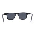 thumbnail image 4 of Polarized Mens Slick Elegant Gentlemans Luxury Horn Rim Sunglasses Matte Black Gold, 4 of 4
