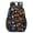 Football and Baseball, variant on Football and Basketball Green Pattern 17" School Backpacks for Teens,Waterproof Oxford Fabric,S-Shape Padded Straps for School,Travel,Hiking,Camping