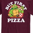 thumbnail image 3 of Teenage Mutant Ninja Turtles - But First Pizza - Men's Short Sleeve Graphic T-Shirt, 3 of 5