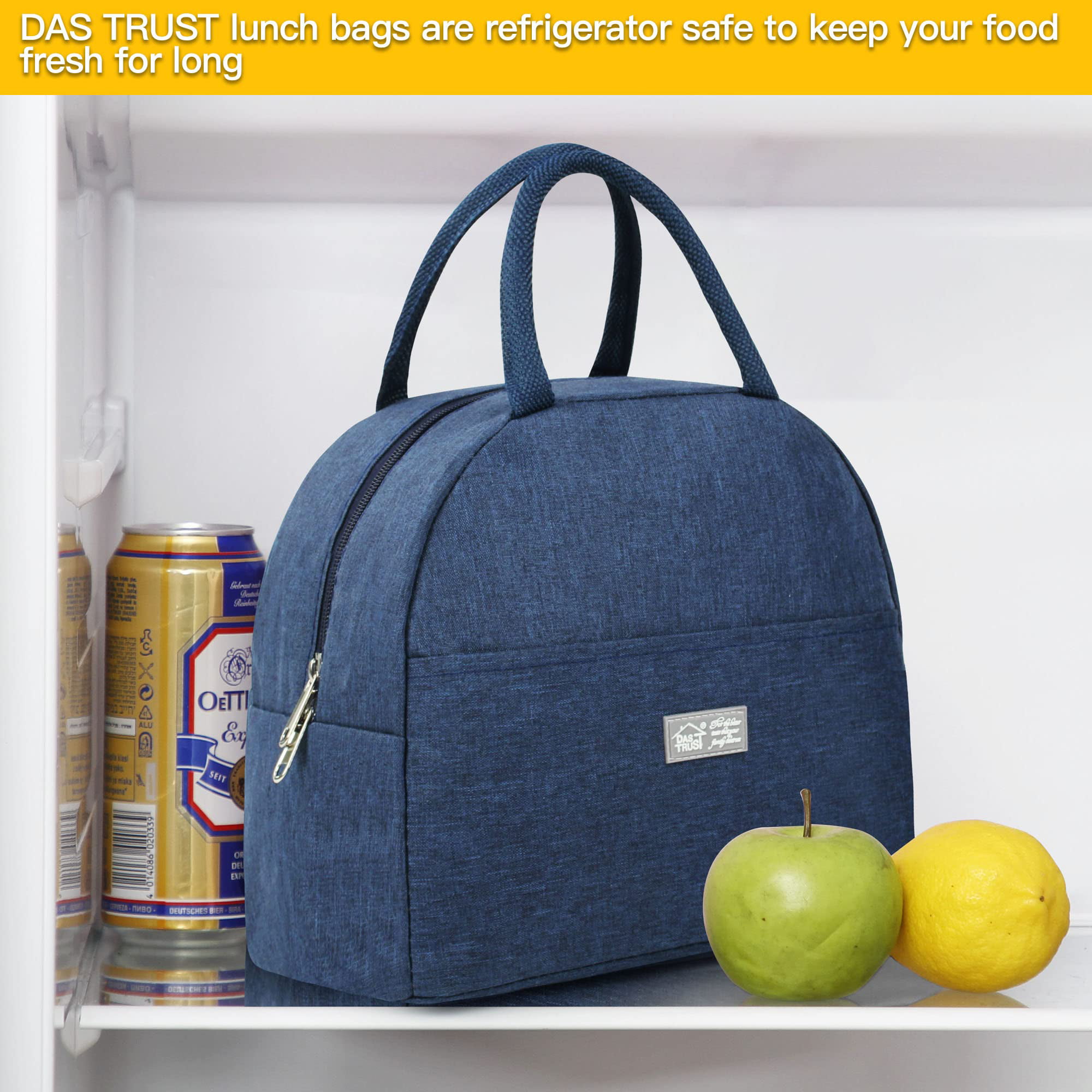 Pjtewawe lunch bag lunch bag women teens insulated lunch box men adult  lunchbox lunch tote reusable meal prep container bag bento box cooler bag  for