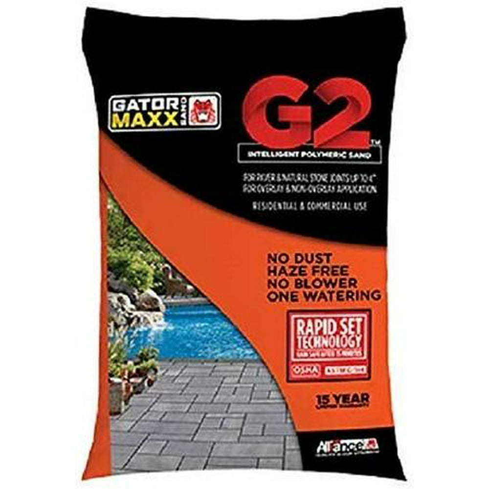 Alliance Gator Maxx G2 Intelligent Polymeric Sand (Black Diamond) 50lbs