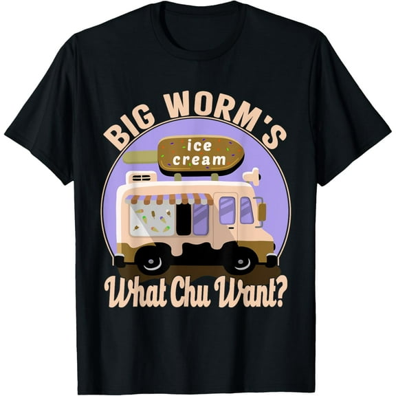 big worms ice cream T-Shirt