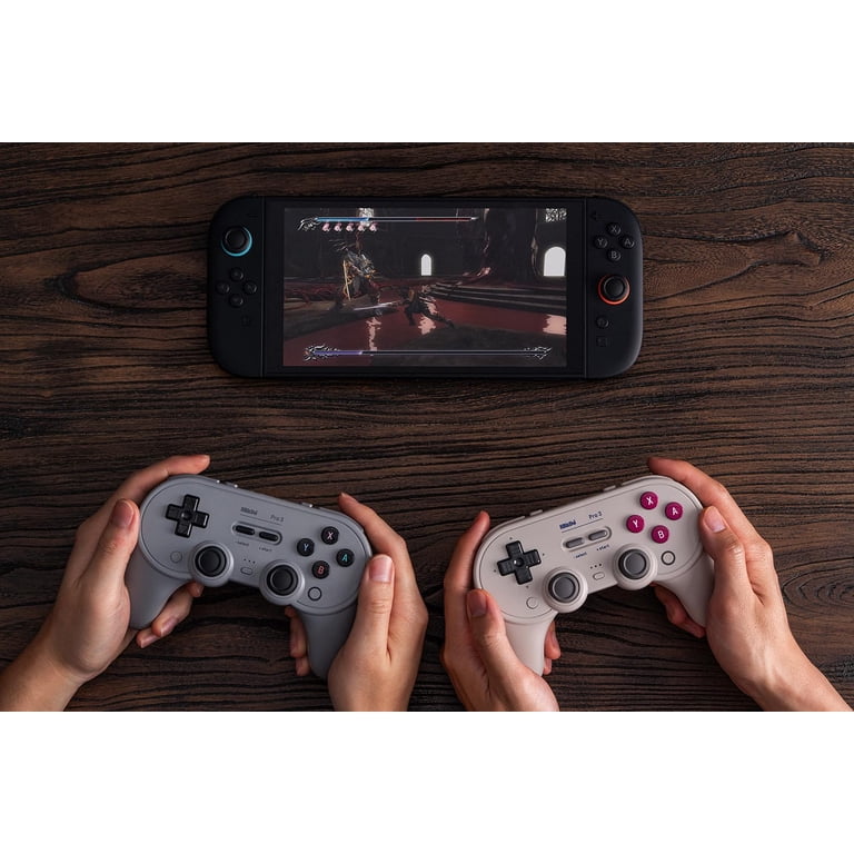 8BitDo, Gamepad, Gray, Multi-Platform Compatibility, Open Box