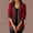 Red, variant on Amidoa Sweaters for Women Cardigan Button up Green Long Sleeve Winter Knit Oversized Colorblock Cardigans for Women L