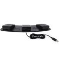 thumbnail image 5 of Paquete de 4 alfombrillas cuadradas antideslizantes apilables de 3 pulgadas para cama y muebles con ruedas para todo tipo de escritorios, sofás, 5 of 5