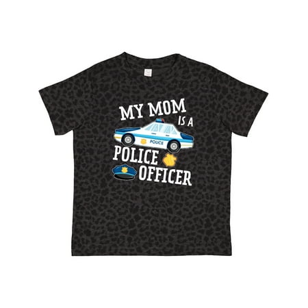 

Inktastic My Mom is a Police Officer Gift Toddler Boy or Toddler Girl T-Shirt