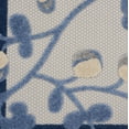 thumbnail image 2 of Nourison Aloha Indoor/Outdoor Blue/Grey 12' x 15' Area Rug, (12x15), 2 of 9