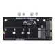 thumbnail image 1 of Tarjeta Adaptadora Ssd Tarjeta adaptadora NGFF SATA3.0 a M.2 SSD, tarjeta adaptadora de interfaz de 22 pines para PC y portátil, 1 of 9