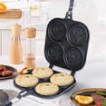 thumbnail image 4 of CC TOY Egg Pans Nonstick Double-sided Pancake Maker For Kids Nonstick Fried Egg Cooker Breakfast Maker Grill Pan Griddle Mini Pancakes, 4 of 5