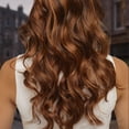 thumbnail image 4 of YSGFHGJW Wigs Human Hair,Long Roll Curly Hair Middle Score Wig Fashion Natural Wig High Temperature Wire 68cm Long Wig For Women Daily Life Date, 4 of 7