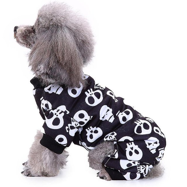 Cráneo Halloween mascota suéter ropa para mascotas ropa para perros ropa para perros grandes S-XLxl