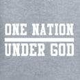 thumbnail image 5 of Wild Bobby One Nation Under God Inspirational/Christian Women Graphic Long Sleeve Tee, Heather Grey, Small, 5 of 5