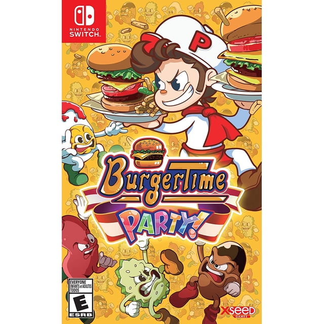 Burgertime Party! - Nintendo Switch Nintendo Game