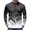 Black, variant on Flame Texture & Abstract Gradient Print Long Sleeve Cycling Jersey for Men, Breathable Quick Dry Athletic Top with Half Zip - High Visibility Outdoor Running & Training Shirt Yellow XXL