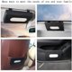 thumbnail image 2 of Porta pañuelos para coche, (negro) Servilletero para visera solar, Porta mascarillas para visera solar, Dispensador de mascarillas para coche, Caja de pañuelos para coche con recambio de pañuelos, 2 of 5