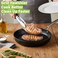 thumbnail image 6 of TECHEF - Onyx Collection, 12-Inch Grill Pan, coated with New Teflon Platinum Non-Stick Coating, Made in Korea, 6 of 9