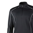 thumbnail image 3 of Rhino Mens Seville 1/4 Zip Midlayer Sports Top, 3 of 4