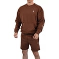 thumbnail image 4 of Fleece Short John Leopard Con Cierre En Bolsas Gimnasio, 4 of 5