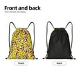 thumbnail image 2 of Yiaed Chicken Cartoon Print Drawstring Bags Drawstring Backpack Bulk String Back Pack Gym Sport Bag-Small, 2 of 5