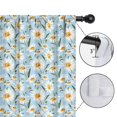 thumbnail image 4 of Blackout Kids Curtains,Lightblue Daisy Flower Green Dots Pattern Childrens Insulated Curtains Set Of 2,Bedroom Essentials,Toddler Room Decor 42"x84", 4 of 5