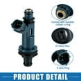 thumbnail image 4 of Fuel Injector Fuel Injection Nozzle for Toyota Avalon 98-04 3.0L Blue 4 Pcs, 4 of 6