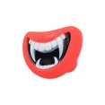 thumbnail image 3 of mascota perro cachorro dientes masticar jugar juguetes silicona novedad sonido perro juguetes para mascotas perros rojo, 3 of 5