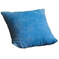 thumbnail image 3 of Soft Corduroy Striped Velvet Square Decorative Throw Pillow Cusion For Couch 18', 3 of 4
