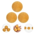 thumbnail image 1 of WHAMVOX 3Pcs Round Foosball Balls Yellow ABS for Social Events, 1 of 8