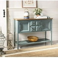 thumbnail image 2 of Safavieh American Homes Collection Charlotte Distressed Light Blue Sideboard, 2 of 5
