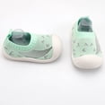 thumbnail image 2 of Unsex Baby First Walking Shoes boy Girl Infant No-Sliper Lightweight Sneakers,6 12 18 24 36 Months Toddler Protect Toes Sock Shoes, 2 of 6