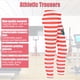 thumbnail image 5 of Pantalones de yoga, pantalones deportivos de rayas navideñas para mujer, leggings deportivos para gimnasio y fitness, los mejores de su clase, 5 of 14