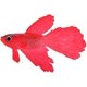 thumbnail image 1 of Peces falsos, peces artificiales falsos, decoración de peces de acuario, adornos artificiales de acuario falso, acuario de peces artificiales de silicona divertido (pez Betta rojo) JAMW Sencillez, 1 of 5