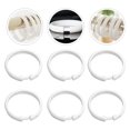 thumbnail image 4 of MasteelfCA 36 Pcs Crochets de Rideau de Douche Ronds Anneaux de Douche pour Rideau, 4 of 7