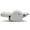 White, variant on MCombo Power Lift Recliner Chair for Seniors, 180° Lay Flat Sleep, Full Body Heating, Wide Seat Faux Rabbit Fur, Light Grey