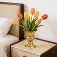 thumbnail image 4 of SIfdSeng Metal Vase Tall Shaped Decorative Suitable for Home Wedding and Event ., 4 of 5